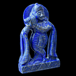 Krishna Ji in Lapis Lazuli — Hand-Carved Crystal Idol