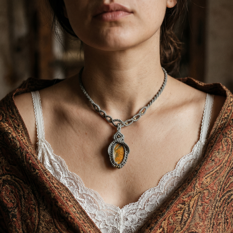Bumblebee Jasper ~ Sunfire Aura