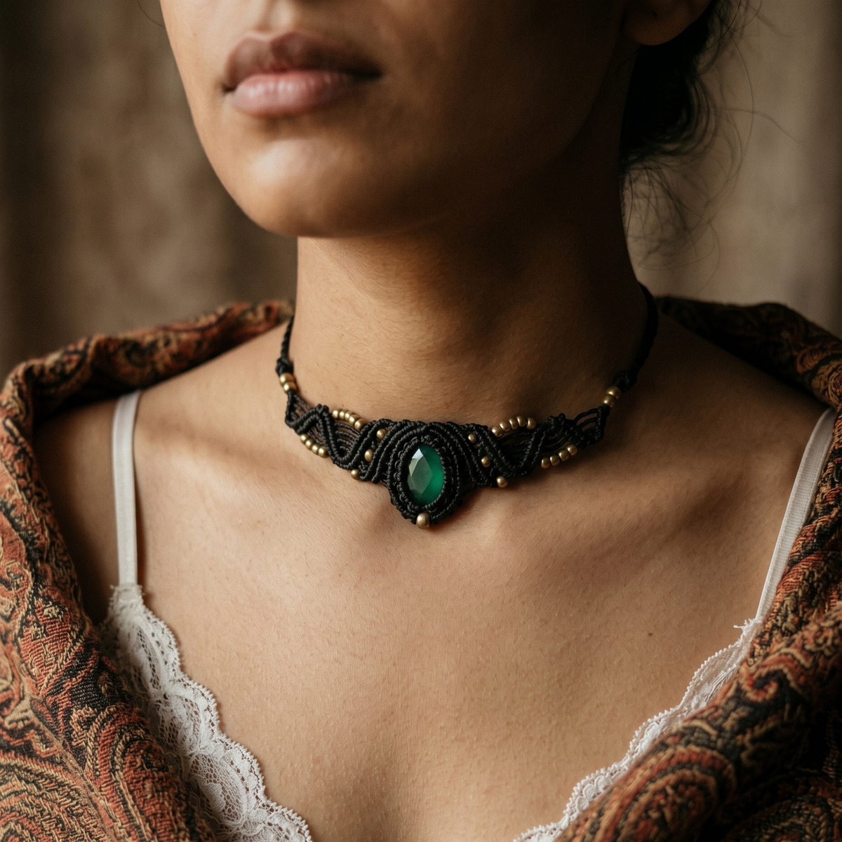 Heart of Strength” 💚~ Green onyx
