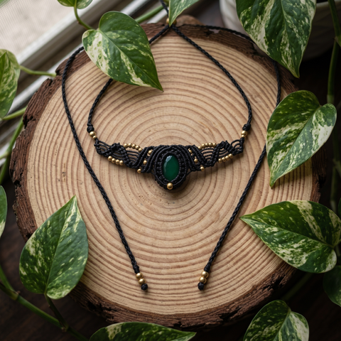 Heart of Strength” 💚~ Green onyx