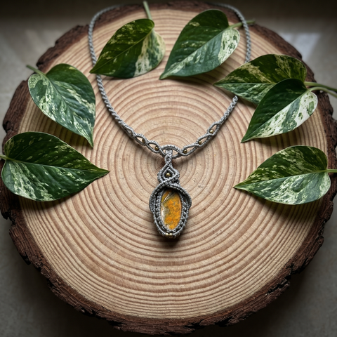 Bumblebee Jasper ~ Sunfire Aura