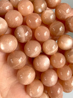 Peach Moonstone Bracelet