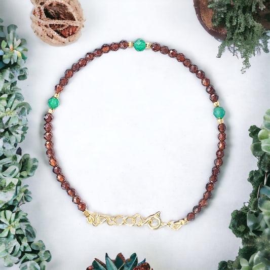 Garnet Stone ( Passion & Good Luck ) 1025