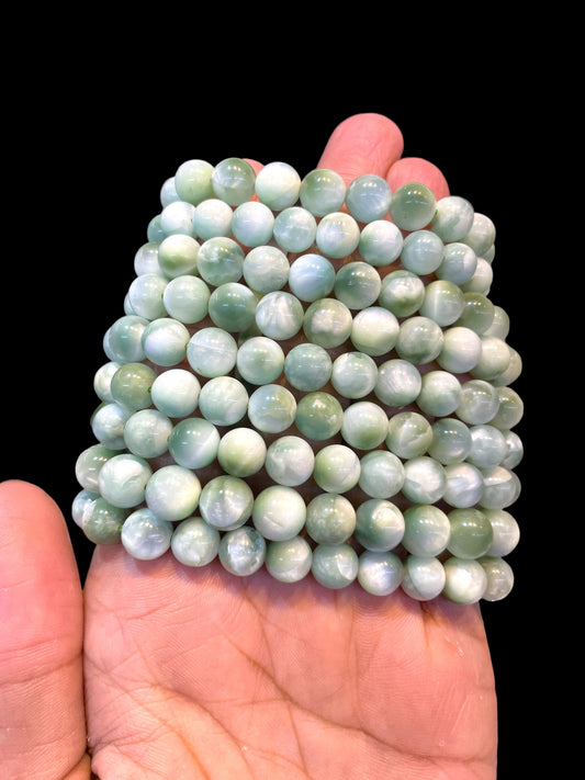 Green Angelite Bracelet 1800