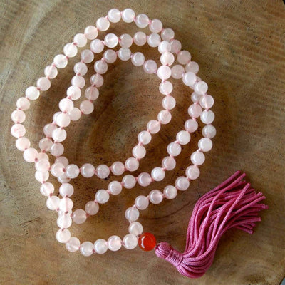 Rose Quartz jaap Mala