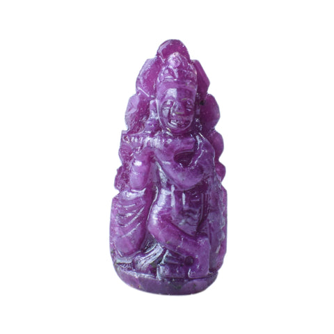 Krishna ji Murti ~ Natural Ruby