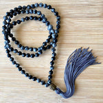 Snowflake Obsidian Jaap mala