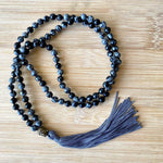 Snowflake Obsidian Jaap mala