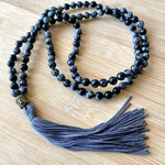 Snowflake Obsidian Jaap mala
