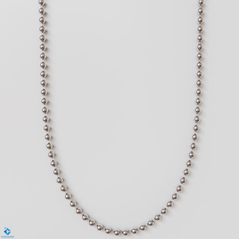 Luna Beads Pure Silver Chain