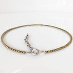 Natural pyrite anklet for wealth and abundance – Gift Palace India