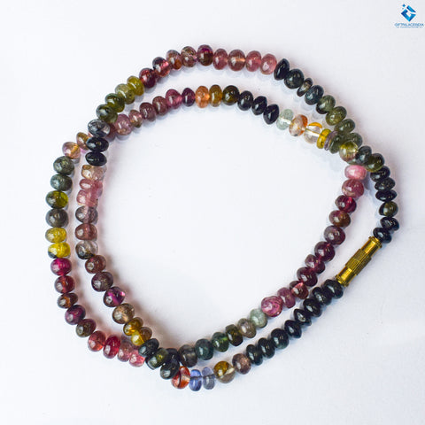 Calm & Balance Rainbow Tourmaline Necklace