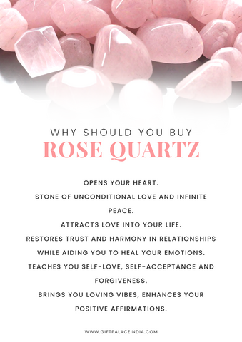 Rose Quartz Tumbles ( Love & Harmony  )