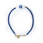 Lapis Lazuli Evil Eye Bracelet
