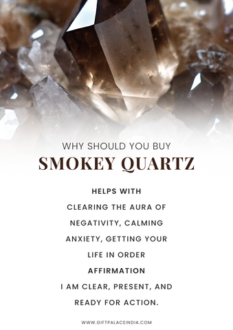 Smokey Quartz Drops Necklace