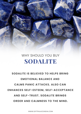 Premium Sodalite tower 4.5 Inch Hieght