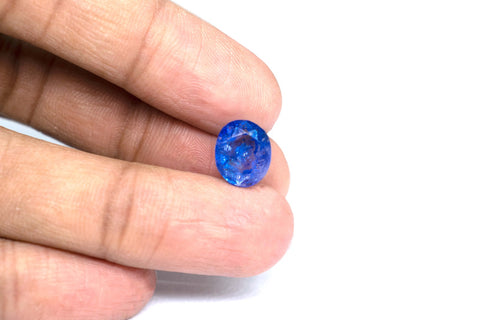 Blue Sapphire Neelam 5.65 Carats