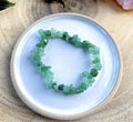 Green Aventurine Chip Gemstone Bracelet