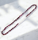 Pears - Garnet Necklace