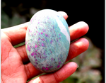 Ruby Fuschite Palm Stone