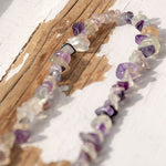 Rainbow Fluorite Chips Necklace