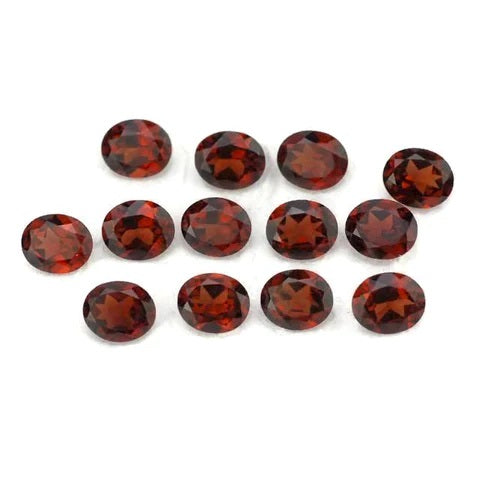 Garnet Cut Gemstone 6*8 Size 480