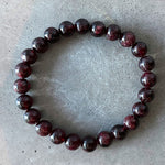 Garnet Bracelet - induces passion, fire, energy & stability