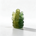 Vidya Ganesha ~ Natural Fluorite Stone Idol | 2.5 inch Clarity &amp; Focus Ganesh