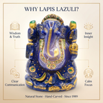 Why Lapis Lazuli - benefits of natural lapis lazuli Ganesha