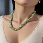 Natural green aventurine bead necklace – Gift Palace India