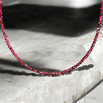 Garnets Mini Necklaces