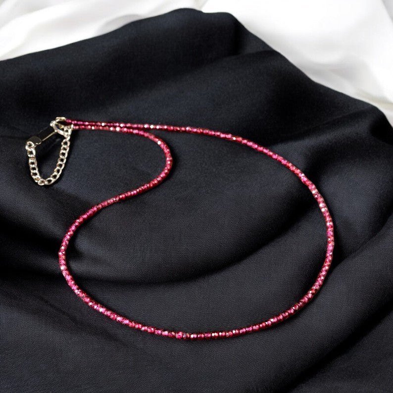 Garnets Mini Necklaces