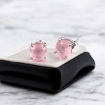 Rose Quartz Earrings