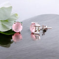 Rose Quartz Earrings