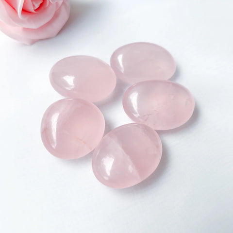 Rose Quartz Tumbles ( Love & Harmony  )