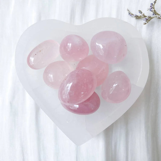 Rose Quartz Tumbles ( Love & Harmony  ) 1280