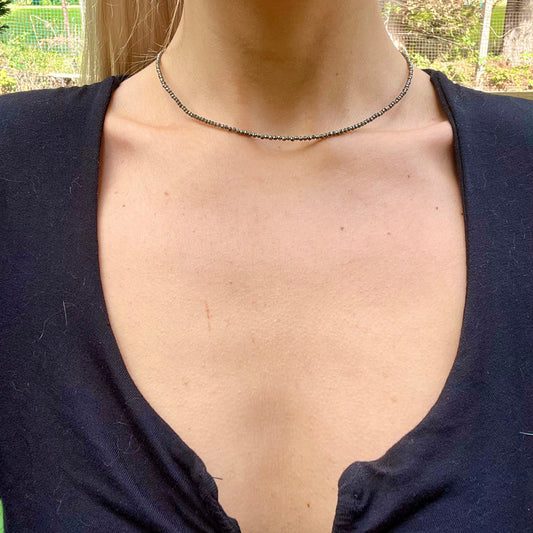 Pyrite Sparkly Necklace 823