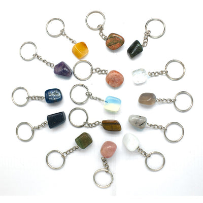 Crystals keychain