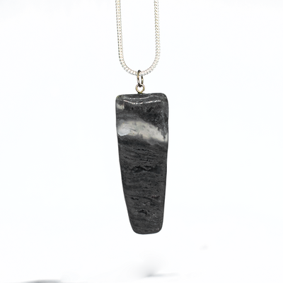 Black Moss Agate Talisman