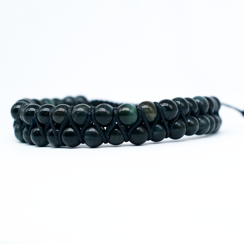 Hawk's eye 2 Line Adjustable Bracelet