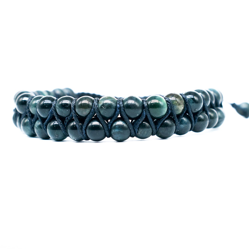 Hawk's eye 2 Line Adjustable Bracelet