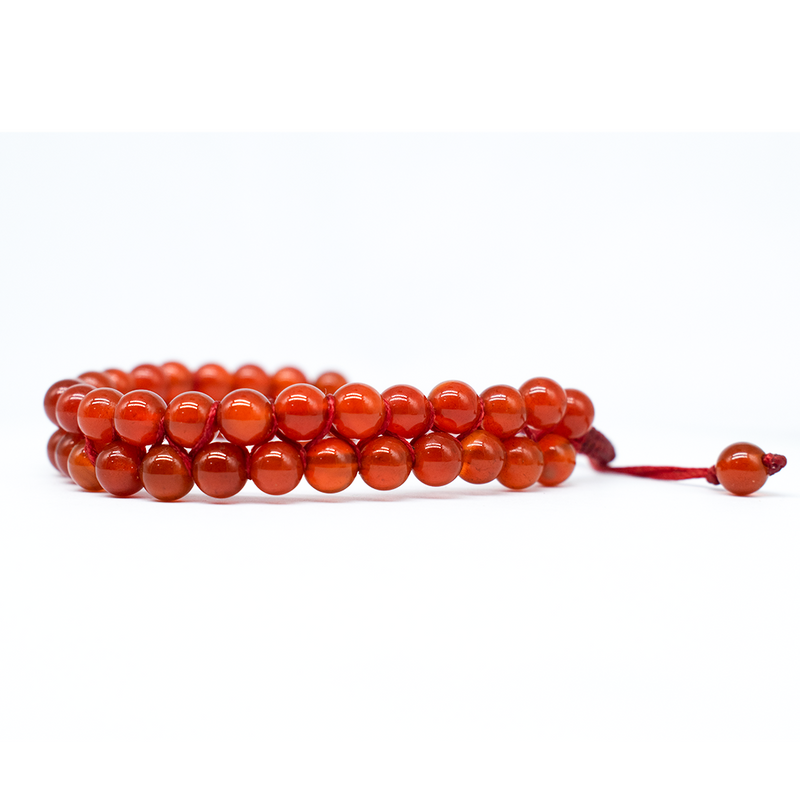 Carnelian 2 Line Adjustable Bracelet