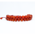 Carnelian 2 Line Adjustable Bracelet