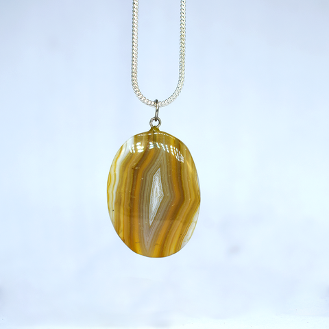 Banded Agate Necklace
