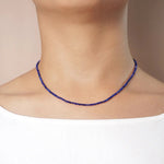 Lapis Lazuli 3 mm Necklace