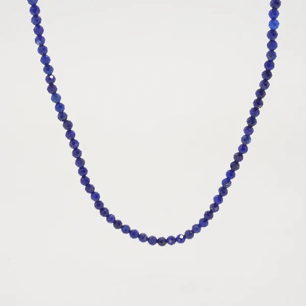 Lapis Lazuli 3 mm Necklace