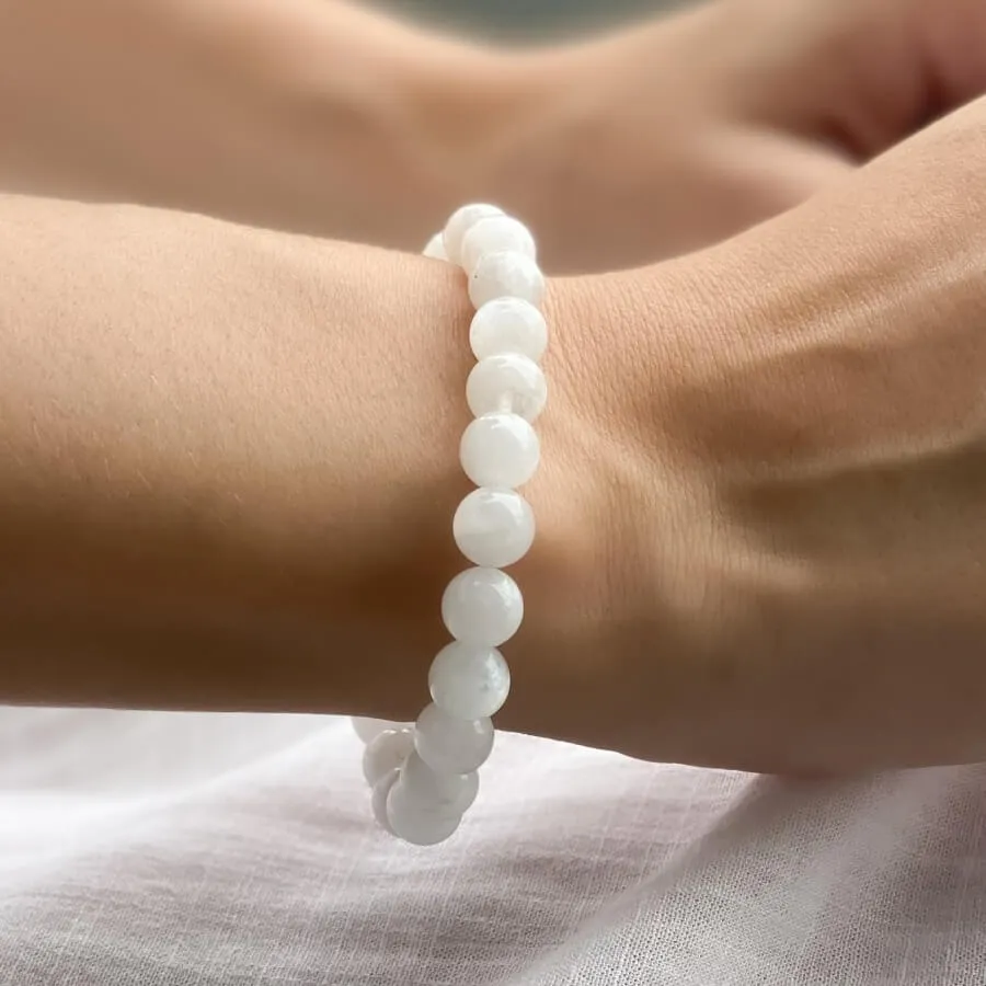 Rainbow Moonstone Bracelet