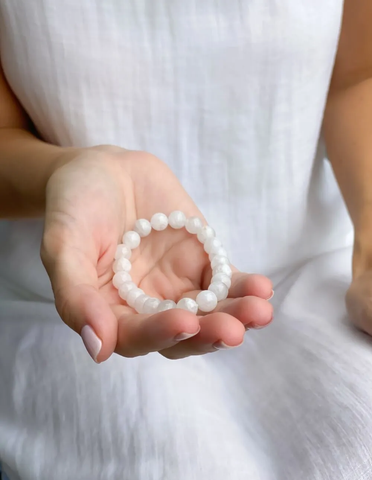 Rainbow Moonstone Bracelet