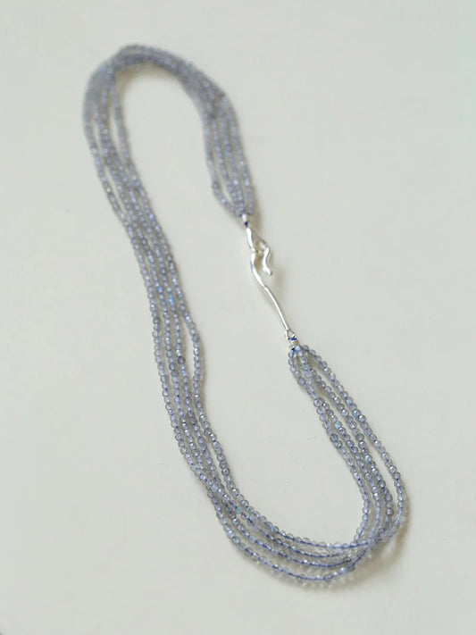 Labradorite Multi Layer Necklace 800