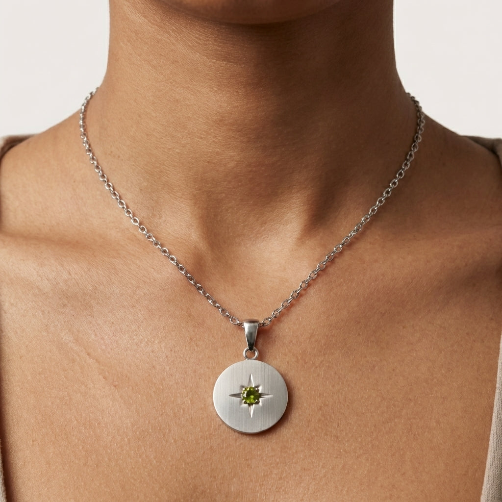 Natural Moldavite Necklace